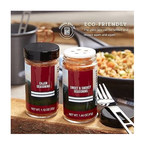 카먼스테인 Kamenstein Bring The Heat 2 Piece Camping Spice Set with Removable Sifter Cap