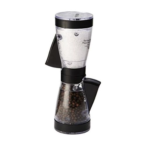 카먼스테인 [아마존베스트]Kamenstein Dual Salt and Pepper Grinder, Black