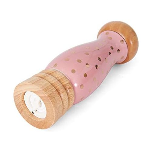 카먼스테인 [아마존베스트]Kamenstein KAMENSTEIN Ceramic Pepper Mill with Polka Dot, Pink