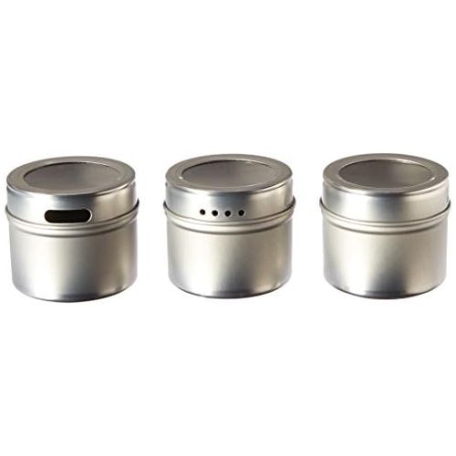카먼스테인 [아마존베스트]Kamenstein Magnetic Multi-Purpose Spice Storage Tins, Set of 3