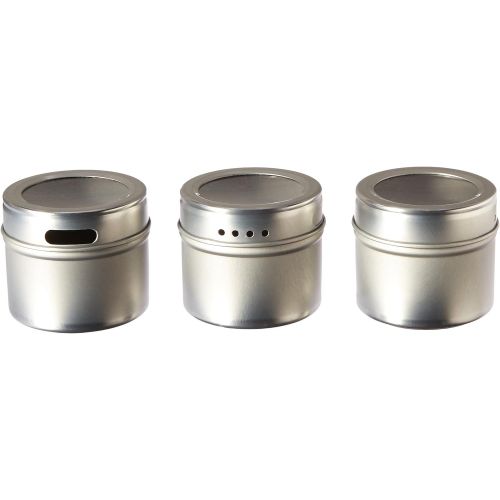 카먼스테인 [아마존베스트]Kamenstein Magnetic Multi-Purpose Spice Storage Tins, Set of 3