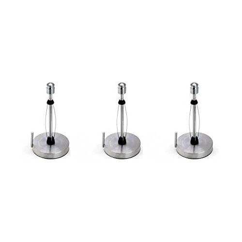 카먼스테인 [아마존베스트]Kamenstein Perfect Tear Paper Towel Holder, Stainless Steel (Pack of 3)