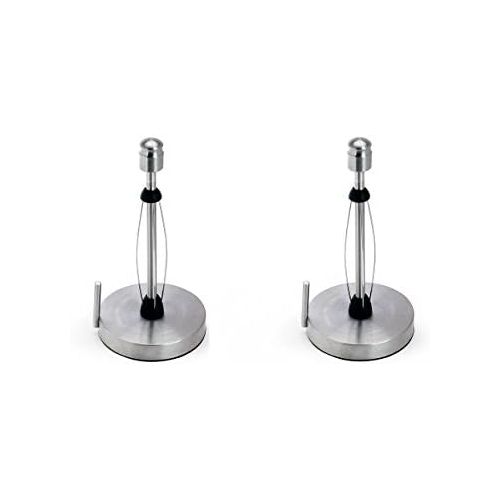 카먼스테인 [아마존베스트]Kamenstein Perfect Tear Paper Towel Holder, Stainless Steel (Pack of 2)