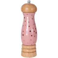 KAMENSTEIN Ceramic Pepper Mill with Polka Dot, Pink