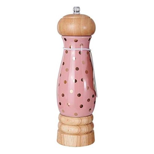 카먼스테인 KAMENSTEIN Ceramic Pepper Mill with Polka Dot, Pink