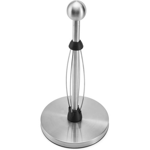 카먼스테인 Kamenstein Perfect Tear Low Profile Base-Ball Finial, 13-inch, Stainless Steel