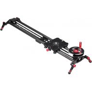 [아마존베스트]Kamerar 31” Fluid Motion Video Slider: flywheel, counterweight, light carbon fiber rails, adjustable legs, dslr camera/camcorder stabilization track, tripod mount ready, stabilizer