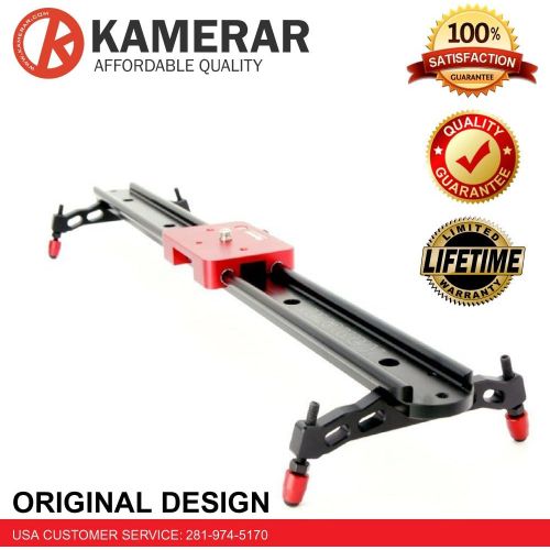  Kamerar 47 Inch Video Camera Slider DSLR DV Camera Track Video Stabilization System