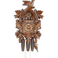 Kammerer Uhren Hekas German Cuckoo Clock 8-day-movement Carved-Style 20.00 inch - Authentic black forest cuckoo clock by Hekas
