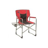 Kamp Mac Sports Folding Portable Outdoor Directors Deck Chair with Side Table and Cup Holder