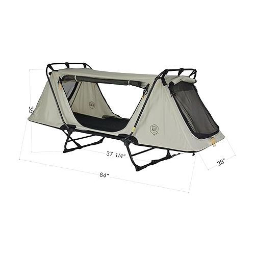  Kamp-Rite Anniversary Series Tent Cot one Person shelter Comfortable Easy Set up and take Down.