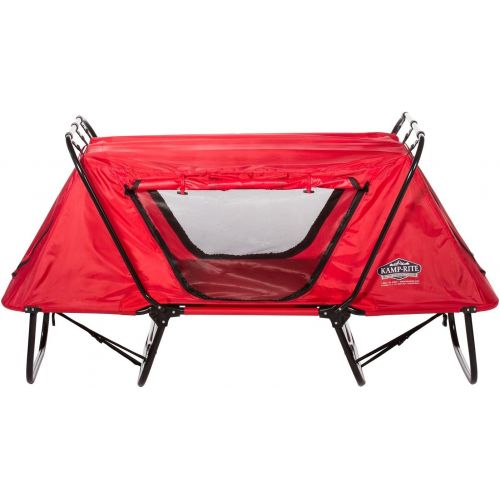  2160230 Kamp-Rite Kid Cot with Rain Fly - Red