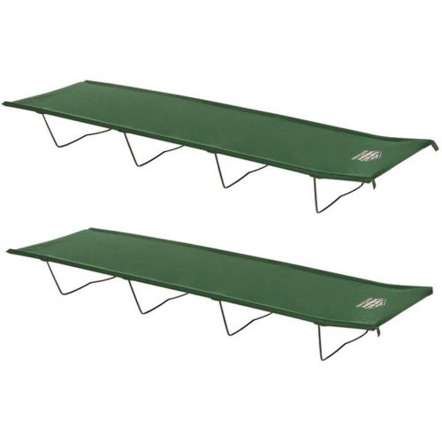  Kamp-Rite Indoor/Outdoor Compact Lightweight Collapsible Economy Cot, Ideal for Hotels, Sporting Events, Beach Days, & Emergency Situations (2 Pack)