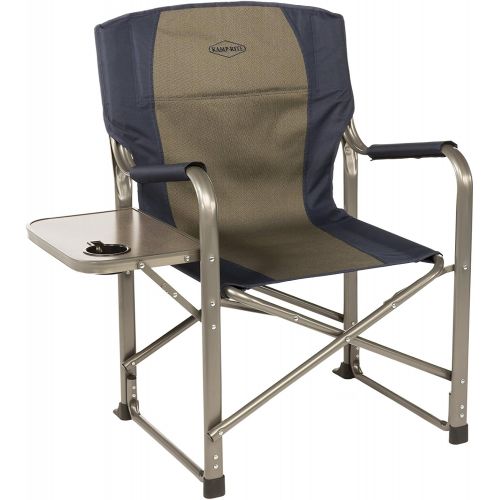  Kamp-Rite Directors Chair with Side Table, Blue