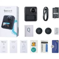 Kandao QooCam 3 360° Camera Travel Combo