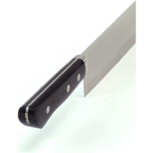  Kane Tsune KC143Hackmesser Usuba Japanisches Messer Stahl/Holz Schwarz/Edelstahl 29x 4,2x 2,3cm