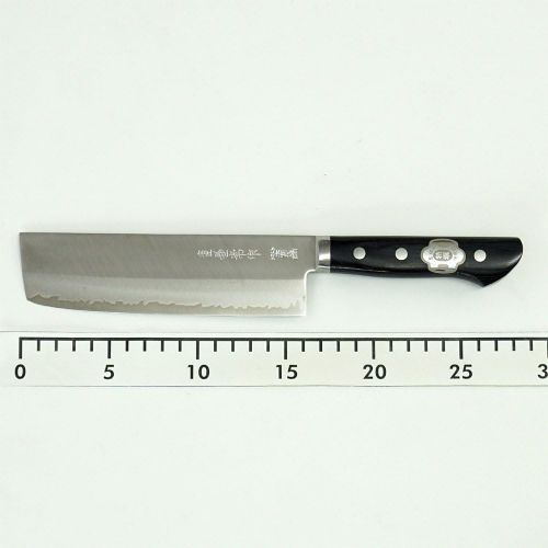  Kane Tsune KC143Hackmesser Usuba Japanisches Messer Stahl/Holz Schwarz/Edelstahl 29x 4,2x 2,3cm