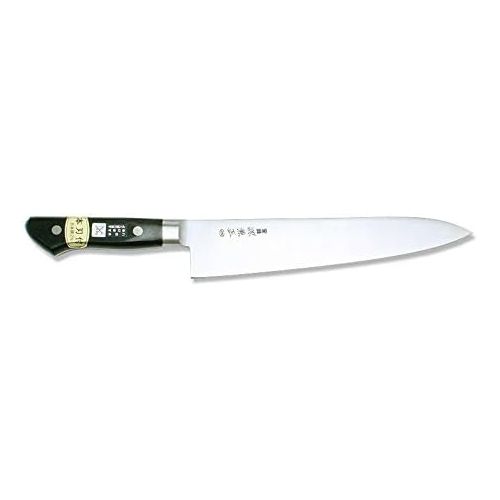 Kane Tsune KC702Gyutou Japanisches Messer Stahl/Holz Schwarz/Edelstahl, Stahl, schwarz/Edelstahl, 33 x 5,5 x 2,3 cm