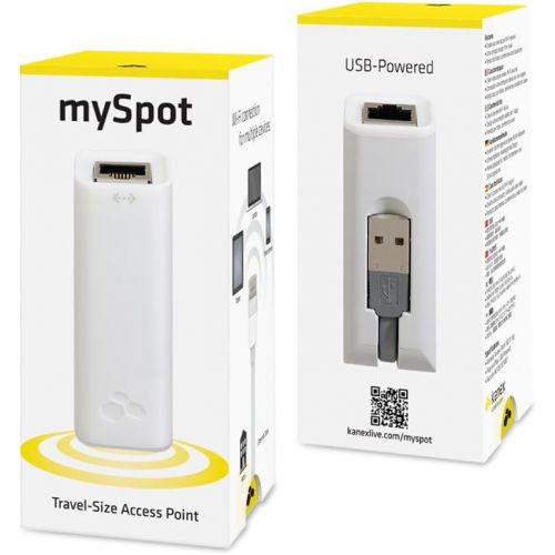  Kanex mySpot Pocket Size Travel Access Point 802.11bg (WIFIPOINT)
