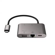 Kanex USB-C to Gigabit Ethernet Hub with USB Ports and Pass-Through Charging with Power Delivery