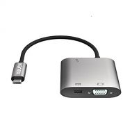 Kanex USB-C to VGA Adapter with USB 3.0 and Pass-Thru Charging with Power Delivery