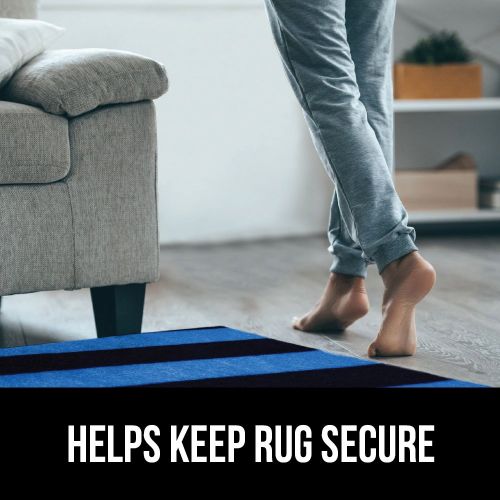  Kangaroo Original Area Rug Pad Gripper for Hard Floors, Durable Construction Pads, Size (2 x 10), Helps Reduce Bunching, Provides Protection and Thick Cushion for Area Rugs and Flo