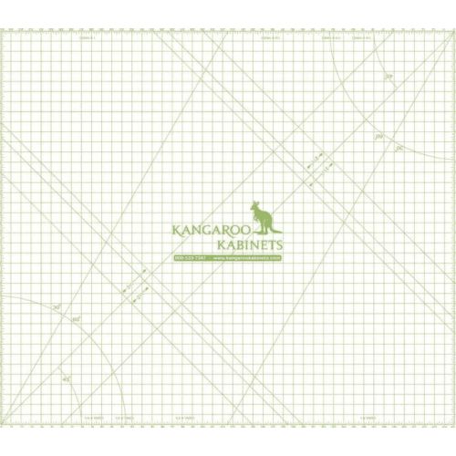  Kangaroo Kabinets Kangaroo 40 x 46 Cutting Mat (Natural) for Dingo