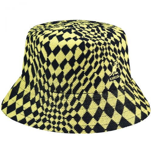  Kangol Warped Check Bucket