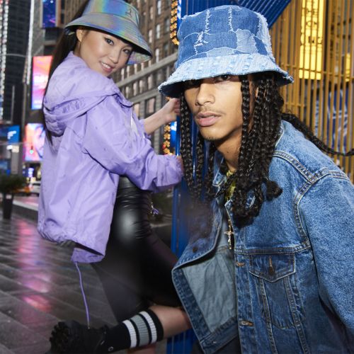  Kangol Denim Mash-UP Bucket