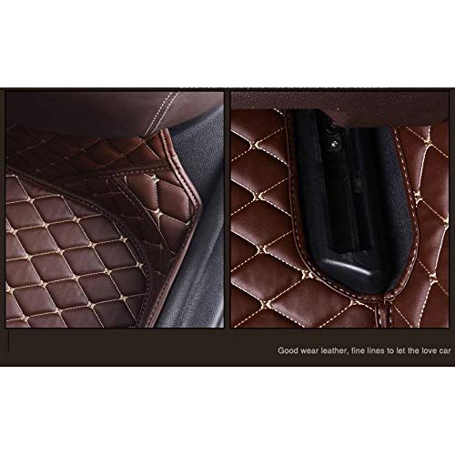  Kanredi Custom Fit 3D Covered Car Carpet FloorLiner Floor Mats for BMW 3 Series Year 2008-2012; 2013-2017 (Brown)