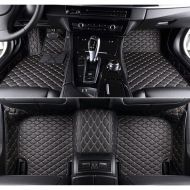 Kanredi LIGAPLO Car Floor Mats Custom Fit All-Weather 3D Covered Car mat Carpet FloorLiner Floor Auto Mats for BMW F15 E70 X5 2007-2017 (Black Beige, E70 2011)