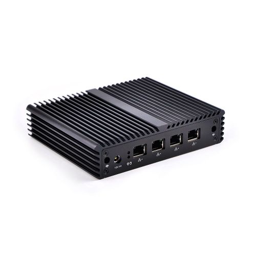  Kansung KANSUNG Fanless Mini PC K190G4N-S07 with 4 Gigabit NIC and VGA WIFI X86 Mini PC Windows  Linux pfSense