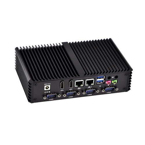  Kansung Industrial Fanless Mini Pc Dual Nic I3 Desktop Computer New Business 12V