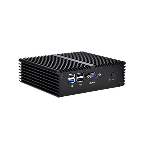  Kansung KANSUNG Mini Desktop Computer K4005UP4 Intel Core i3-4005U processor, 8GB RAM 128GB SSD, 2 LAN Industrial Fanless Mini PC with COM Port