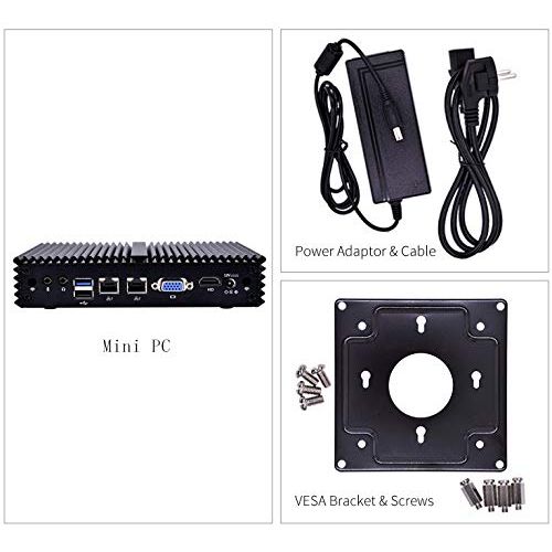  Kansung K190SE Mini PC Bay Trail j1900 Quad core up to 2.42 GHz Fanless Mini Desktop PC with SIM Card Slot