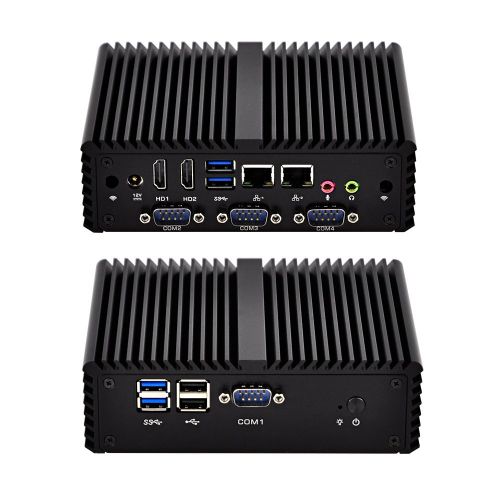  Kansung KANSUNG Mini Desktop K4500UP4 Intel Core i7 processor, Dual NIC Industrial Fanless Mini PC with COM Port, 8GB RAM 128GB SSD WIFI