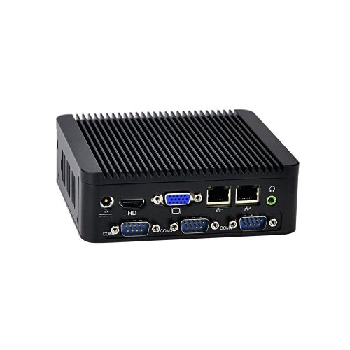  Kansung KANSUNG Mini Desktop K190P-S02 Intel Celeron J1900 processor, 8GB RAM 128GB SSD, 2 LAN Industrial Fanless Mini PC with VGA HD Video Port