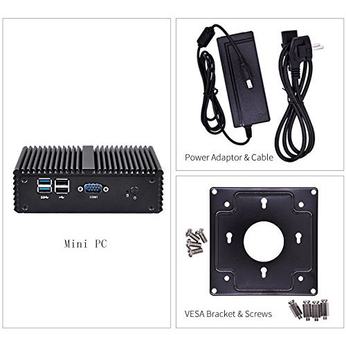  Kansung Desktop Computer Core I5 4200U Support AES-Ni 4 Rs-232 Serial Port Mini Pc Fanless