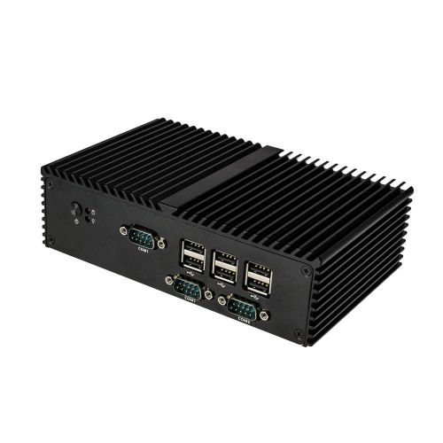  Kansung K190X Fanless Mini PC Bay Trail J1900 Micro Computer Pfsense 7rs232 VGA Dual LAN Linux Ubuntu Mini Computer