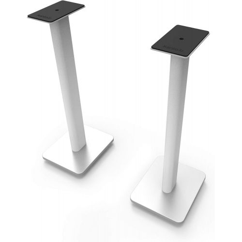  Kanto SP26PLW 26 Bookshelf Speaker Stands, White