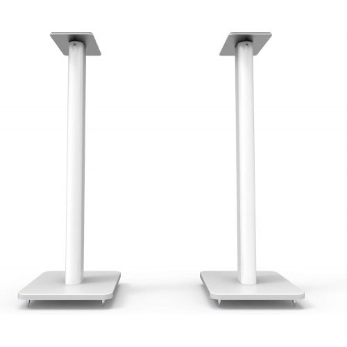  Kanto SP26PLW 26 Bookshelf Speaker Stands, White