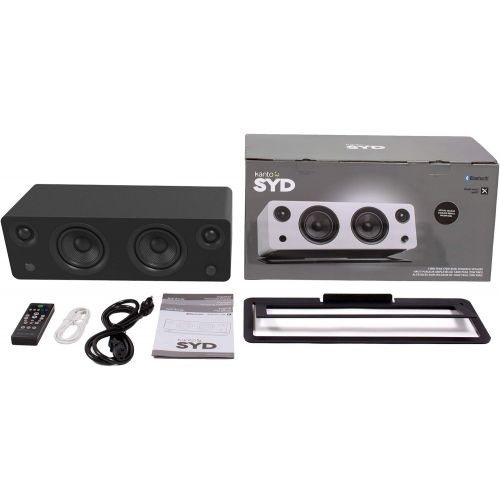  [아마존베스트]Kanto SYD Powered Speaker with Bluetooth and Phono Preamp