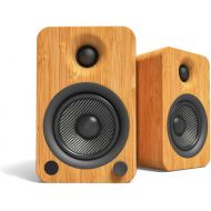 Kanto YU4 Powered Speakers with Bluetooth and Phono Preamp, Gloss Black