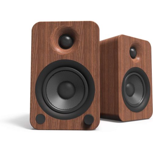 Kanto YU4 Powered Speakers with Bluetooth and Phono Preamp - Matte Grey