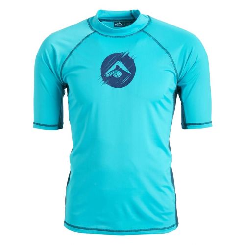  Kanu+Surf Kanu Surf Mens Mercury UPF 50+ Short Sleeve Sun Protective Rashguard Swim Shirt