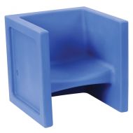 Kaplan Early Learning Company Cube Chair - Dark Blue