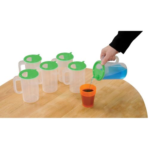  Kaplan Early Learning Company Easy Pour Pitchers (Set of 6)