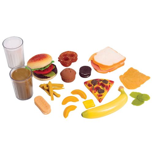  Kaplan Early Learning Company Life-size Pretend Play Lunch Meal Set (29 Pieces)