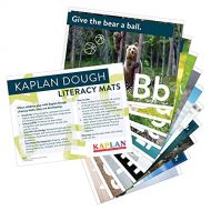 Kaplan Early Learning Company Kaplan Dough Literacy Mats - Set of 26