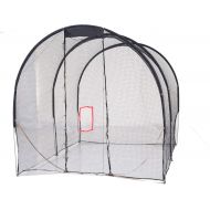 [아마존 핫딜] Kapler Baseball prictice Net with Extra Baffle Net 16 (L) X10 (D) X10 (H) /500 x 300 x 300cm Baseball Batting cage 16mm High Strength Steel Frame Softball Batting cage Training net